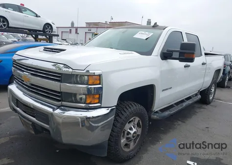 2017 Chevrolet Silverado 2500Hd Wt из США, поврежденный, VIN 1GC1KUEY4HF149685